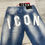 Miniatura: Jeans Icon Logo Grande