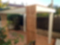 Pergola Bois style contemporain