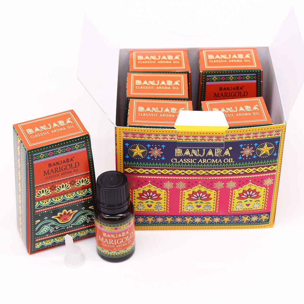 Miniatura: Oleo com fragancia de la India Banjara 10ml - Cal�ndula