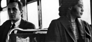 Rosa Parks On Bus 