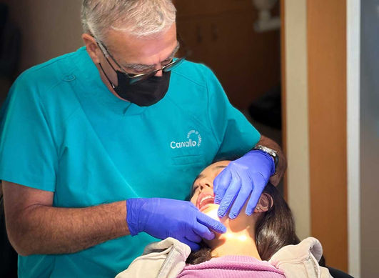dentista con paciente