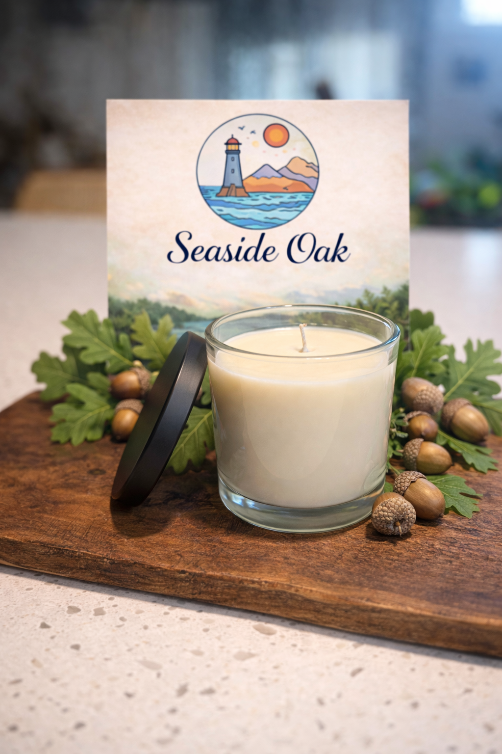 SEASIDE OAK CANDLE