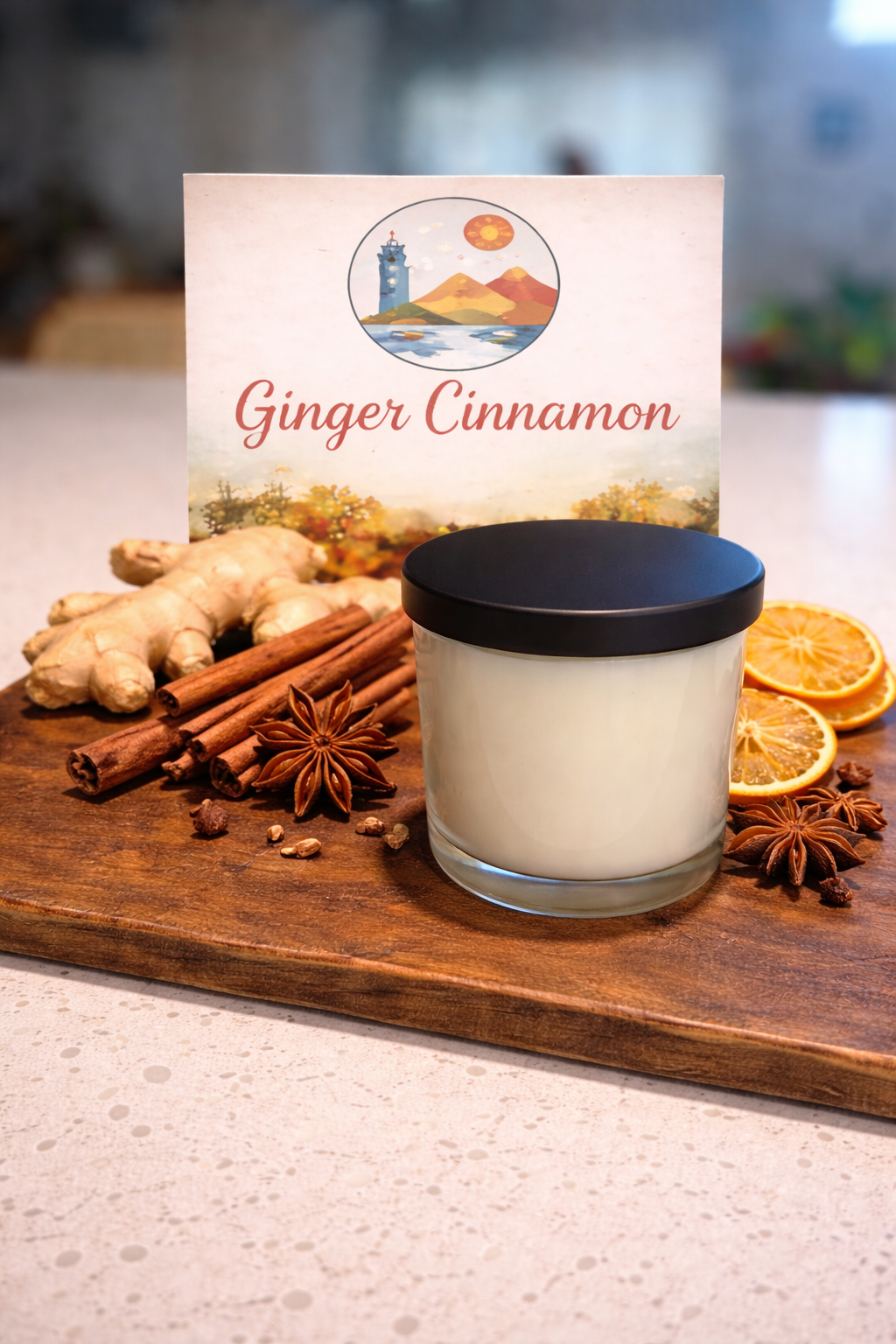 GINGER CINNAMON CANDLE