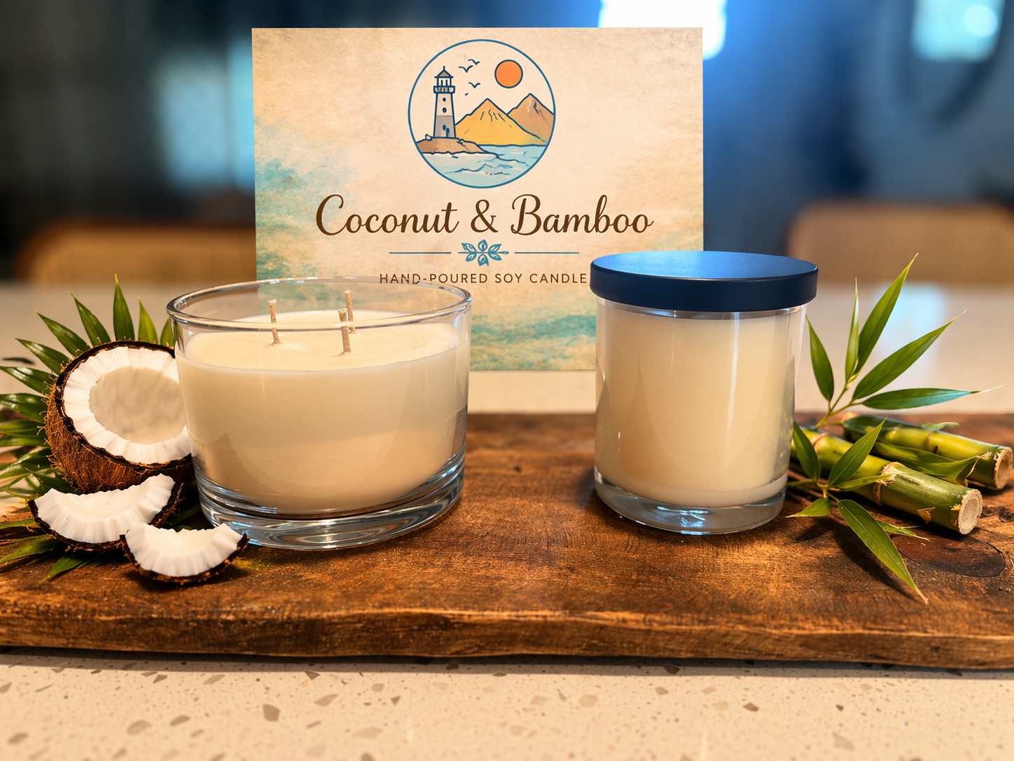 COCONUT AND BAMBOO