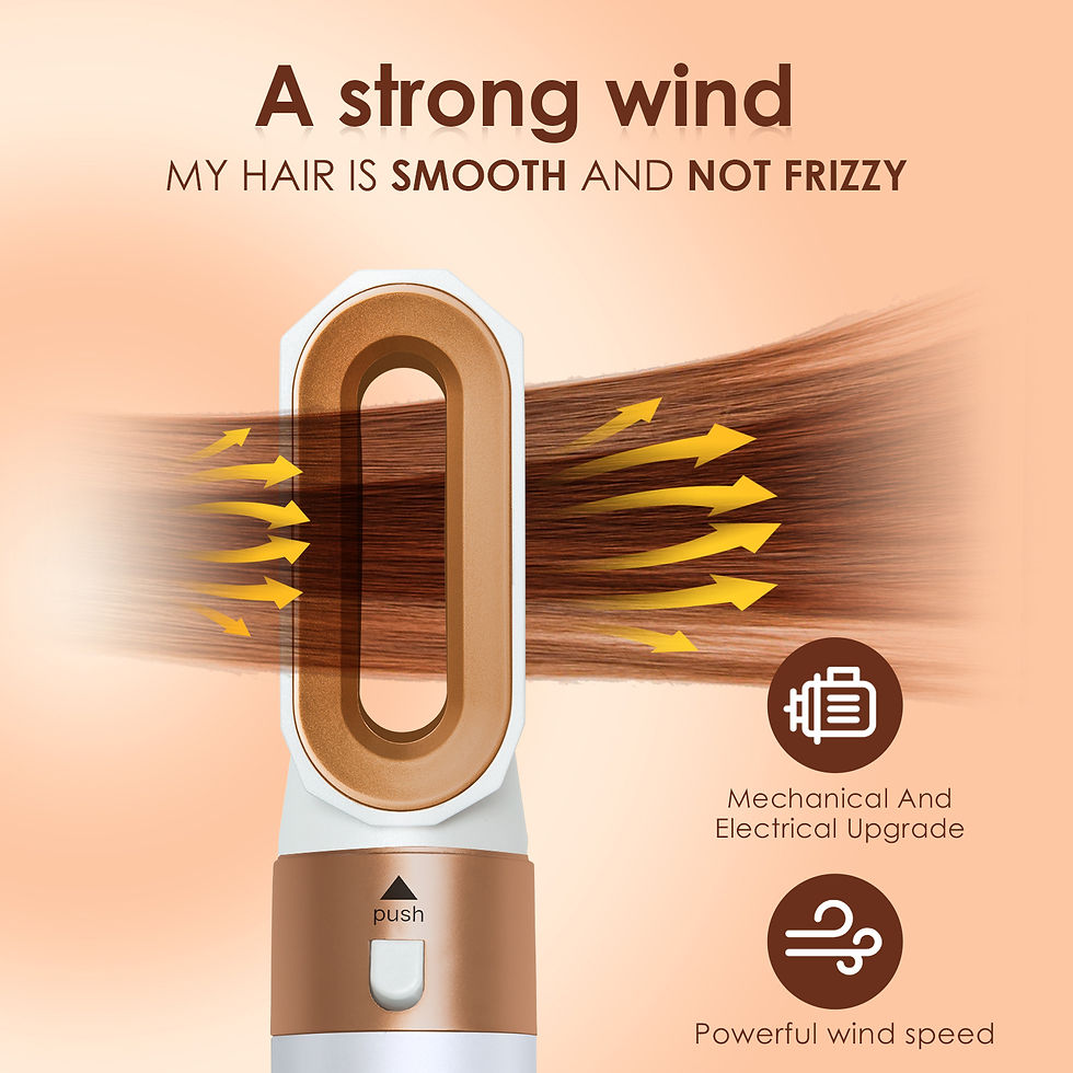 Thumbnail: 5in1 Automatic Hair Curler & Dryer