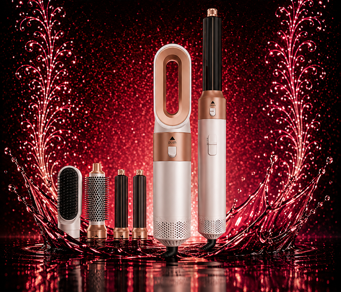 5in1 Automatic Hair Curler & Dryer