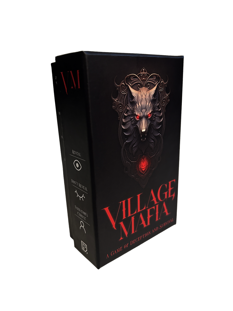Corner View Village Mafia Box mockup