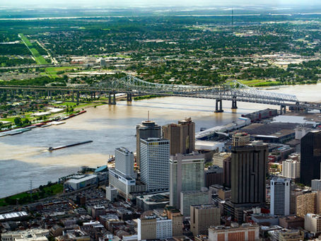 The original colony, Novelle Orleans, was started here because of the discovery of the Mississippi River