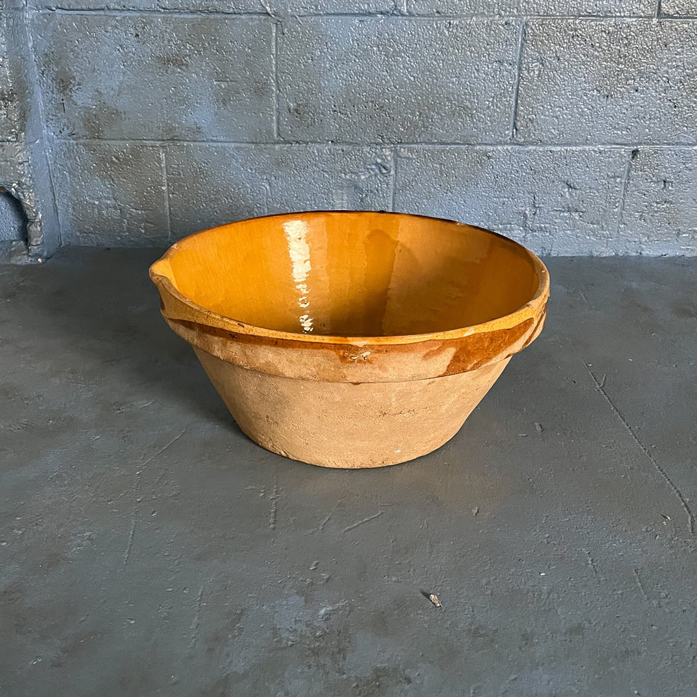 19th Century French Confit Bowl