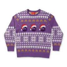 2023 McDonald's Grimace Christmas Sweater