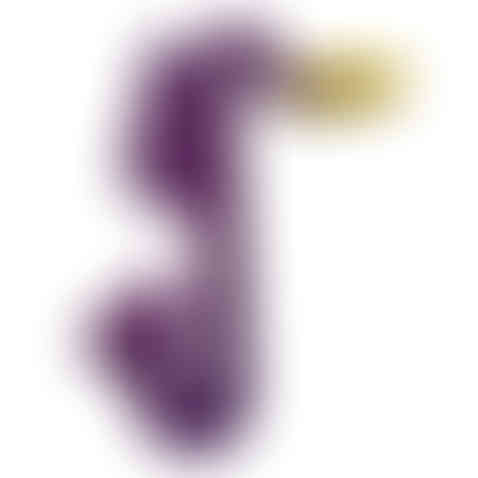 1986 Grimace Saxophone McDonalds McDonaldland Band Happy Meal Toy