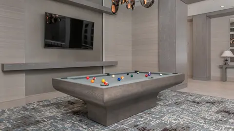 The Yacht Pool Table by Brilliant Billiards