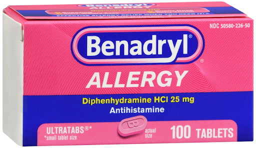 BENADRYL ALLERGY 100 ULTRA TABLETS