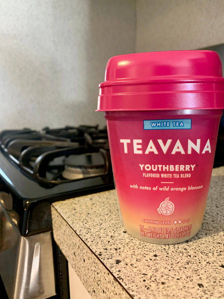 Teavana Youthberry White Tea Review