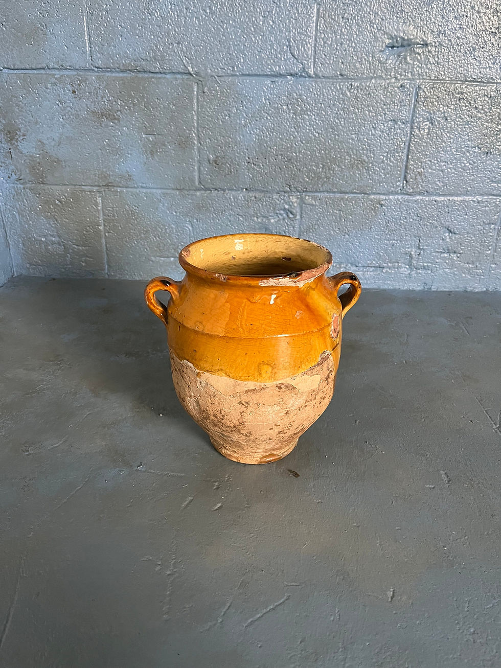French Confit Terracotta Pot 9-1/2" H x 9-1/2" W