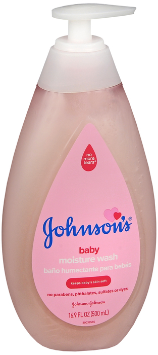 JOHNSON'S BABY MOISTURE WASH 16.9OZ