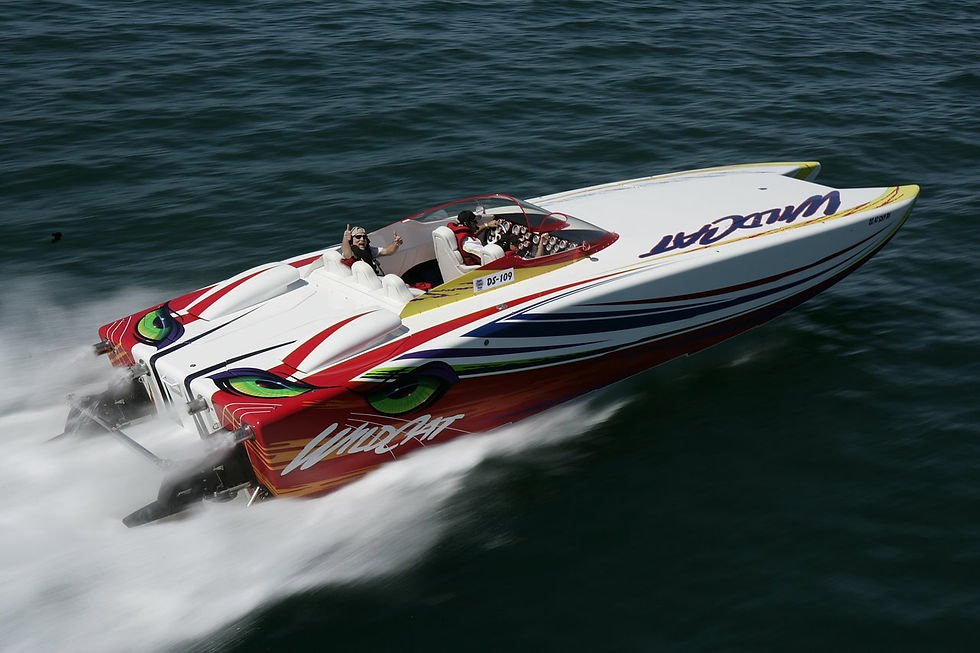 Skater Powerboats Race Fuel