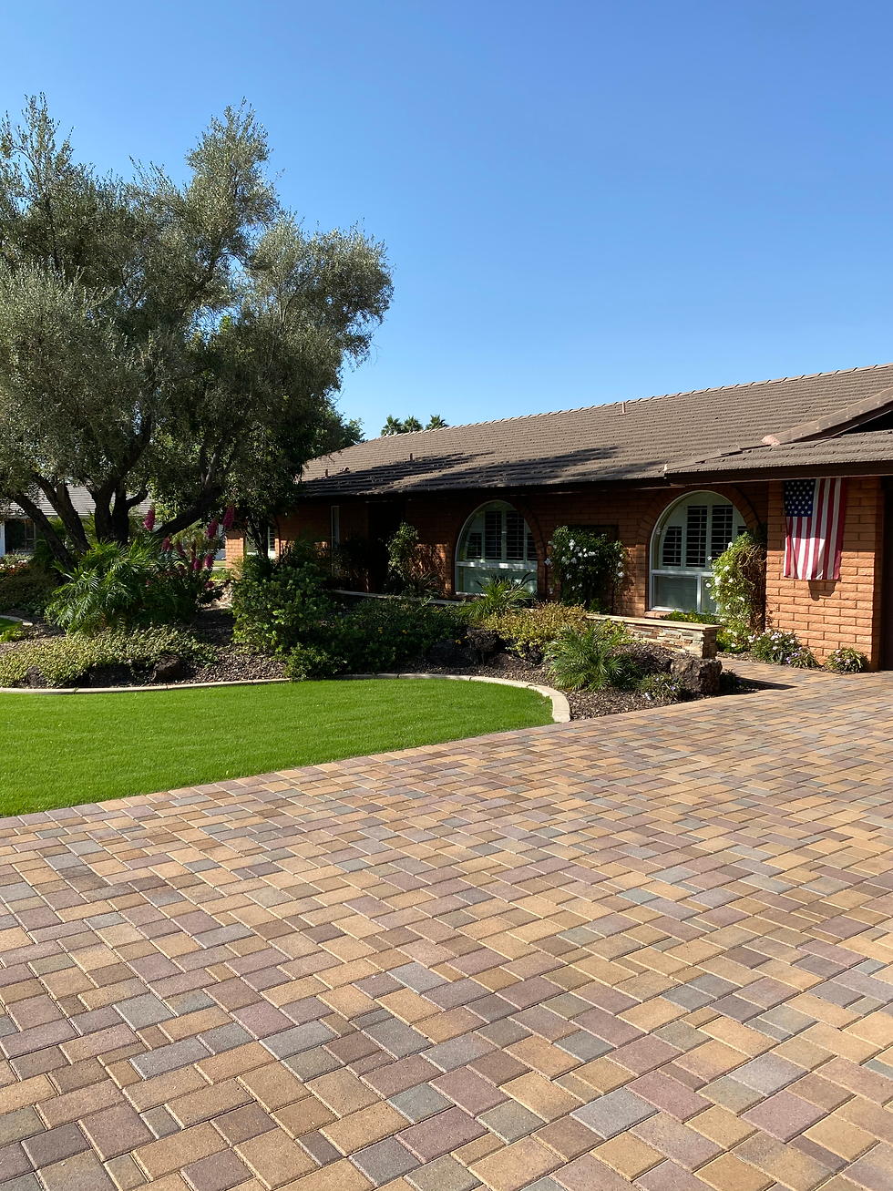 Beautiful Paver Driveway