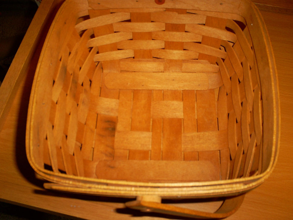Thumbnail: Olds Vintage Longaberger baskets Handwoven