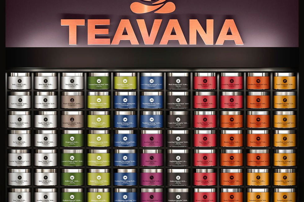 Teavana Tea Selection