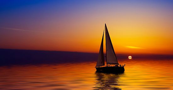 Sailboat on the water