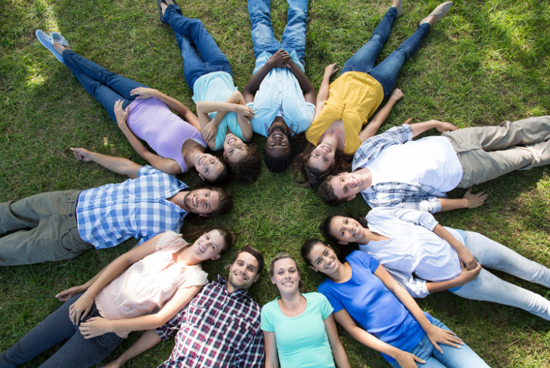 Ring Of Friends Laying On The Ground