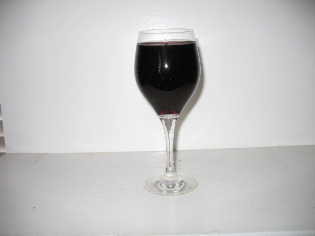 Red Wine Goblet Candle