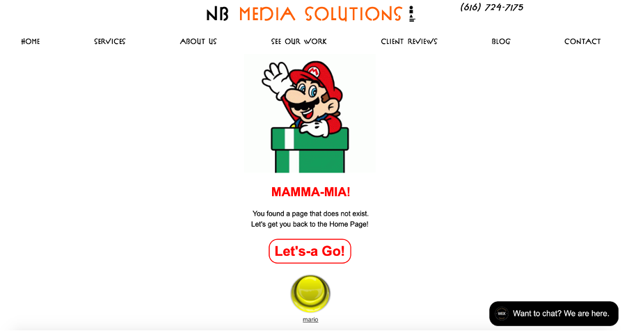 Custom 404 Page Wix | Wix Custom 404 Page