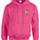Thumbnail: EMS Safety Pink with Metallic Print Hooded Sweatshirt