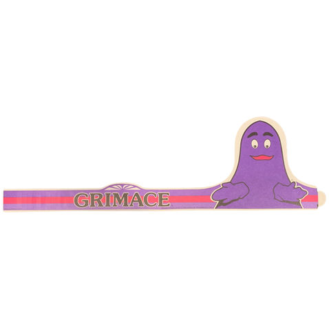 1981 McDonald's Reversible Paper Hat Ronald McDonald & Grimace McDonaldland