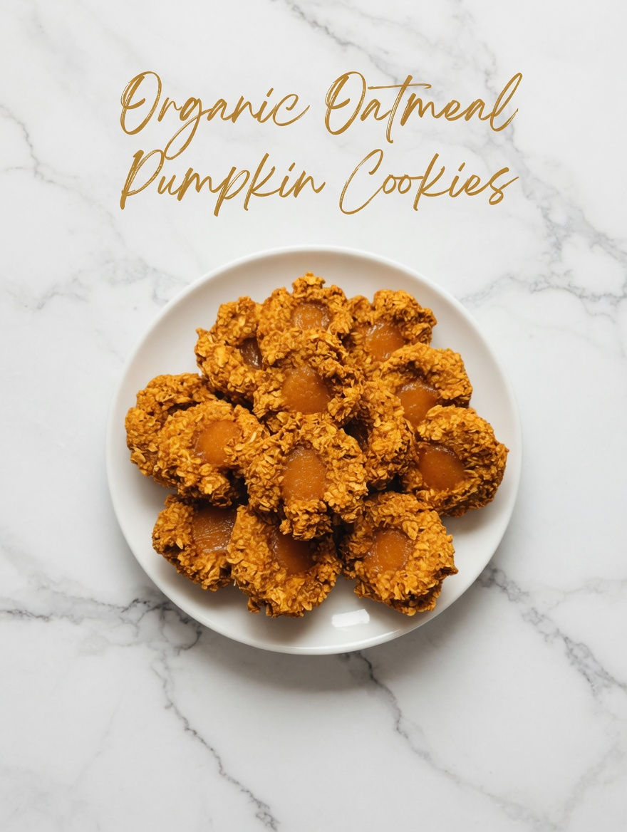 Pumpkin Oatmeal Cookies