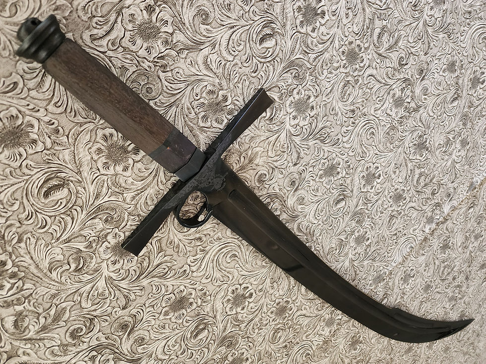 Thumbnail: The Devil's Tongue! Kilij / Pala Style Sword with Guard Ring