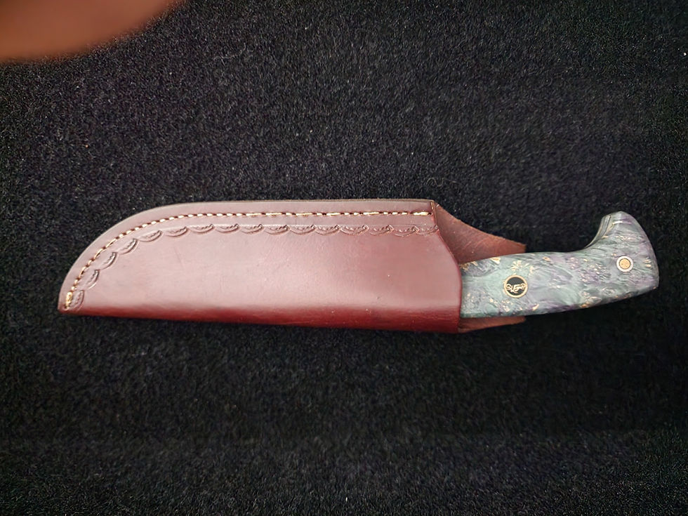 Thumbnail: Damascus with 80crv2 core #2