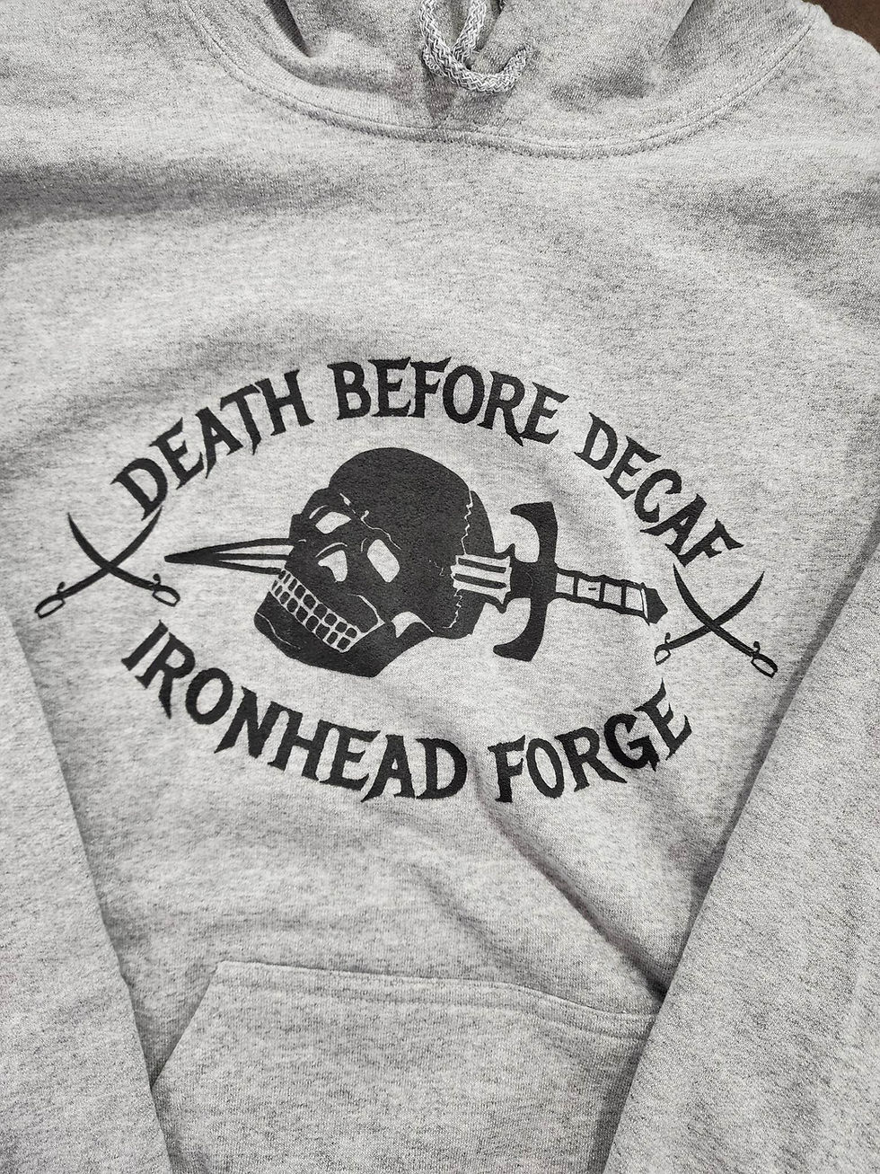 Thumbnail: Death Before Decaf Hoodie
