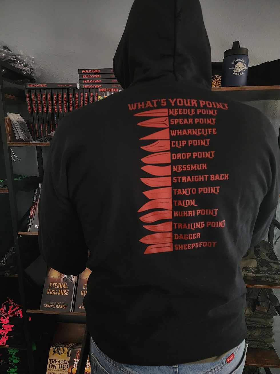 Thumbnail: What's Your Point Hoodie Embroidered logo