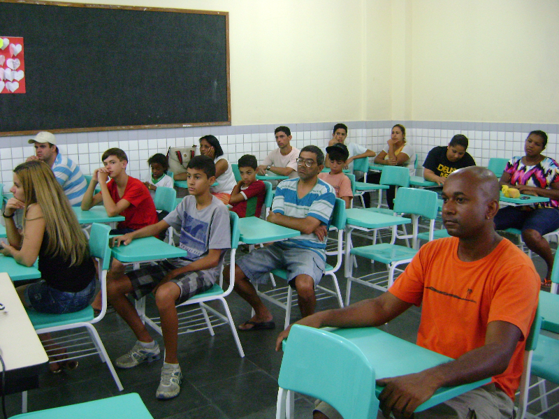 Apresentação do projeto para os pais