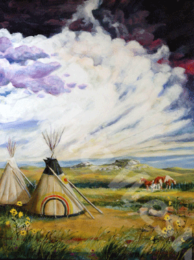 Red Cloud at the Niobrara River