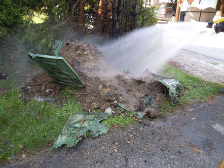 BRAND KOMPOSTHAUFEN BREINBERG