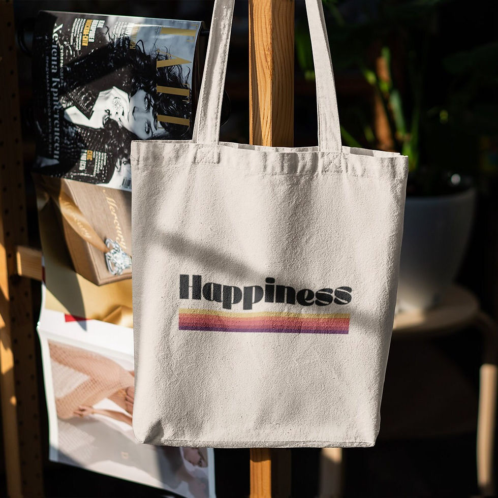 Miniatura: Nostalgic Happiness Farmers Market Bag