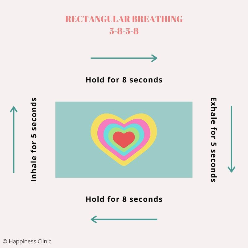 Breathing practices to reduce anxiety
