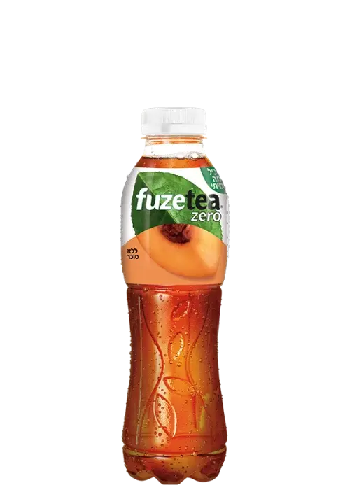 פיוז תה זירו בטעם אפרסק