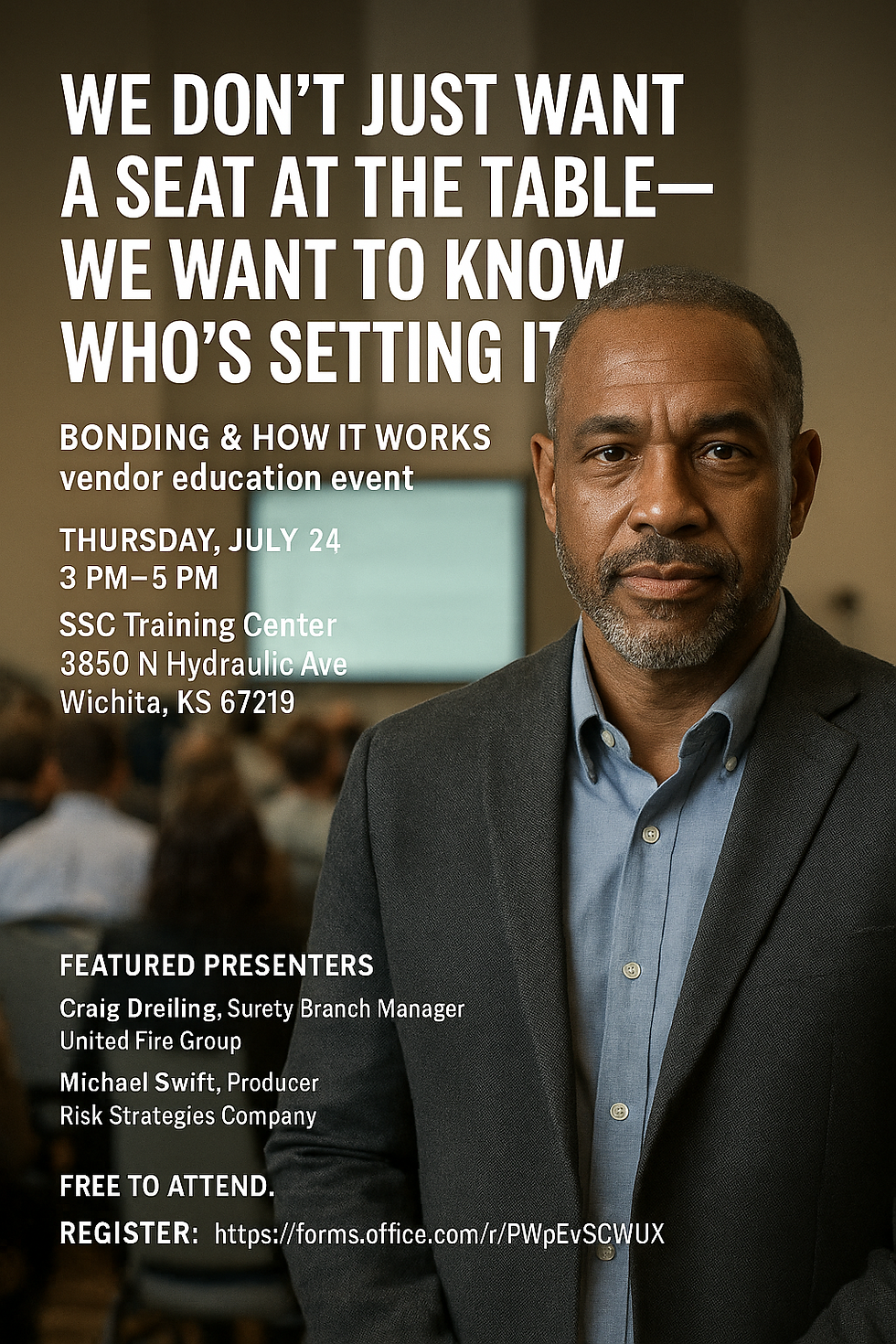 We Don’t Just Want a Seat at the Table—We Want to Know Who’s Setting It.