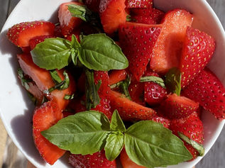 Strawberry-Basil Syrup