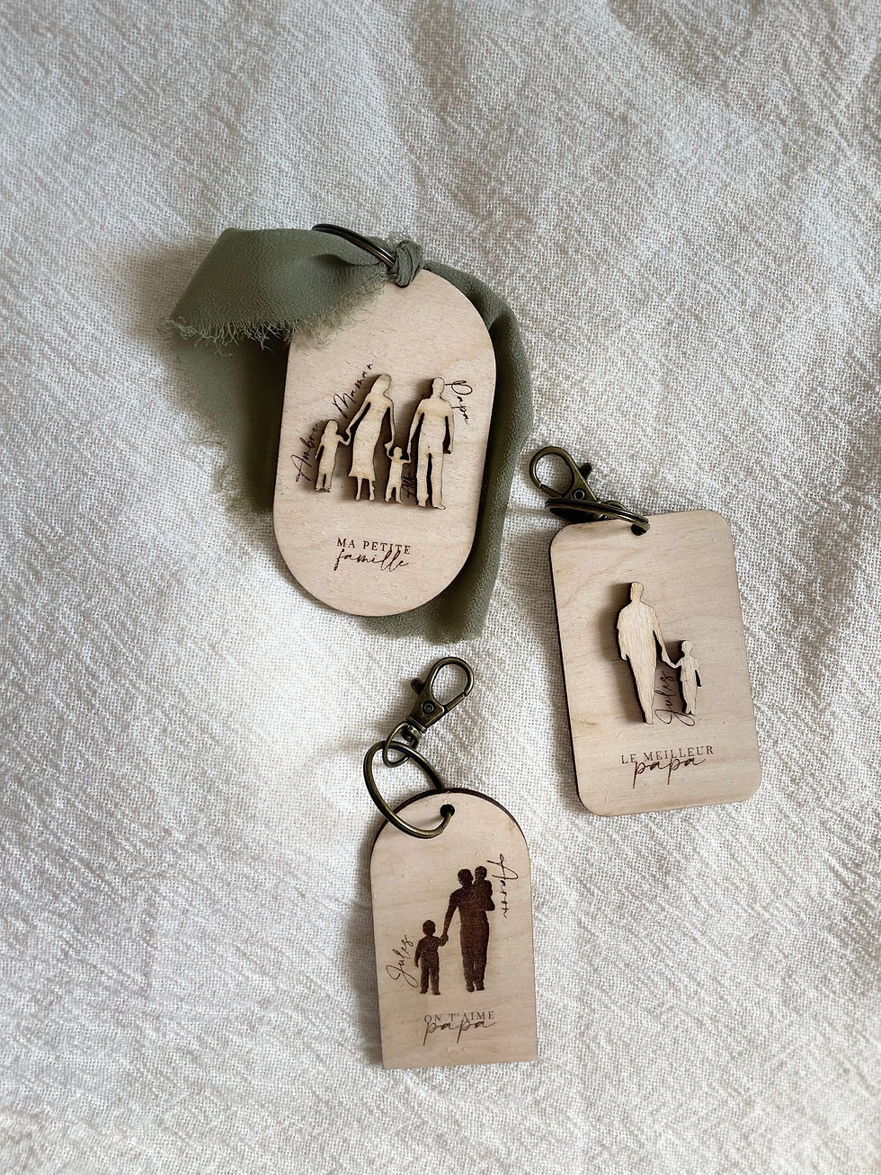 Miniature : Le Porte-clés "Main dans la main"