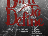 AMPERS&ONE - Born To Define Tour