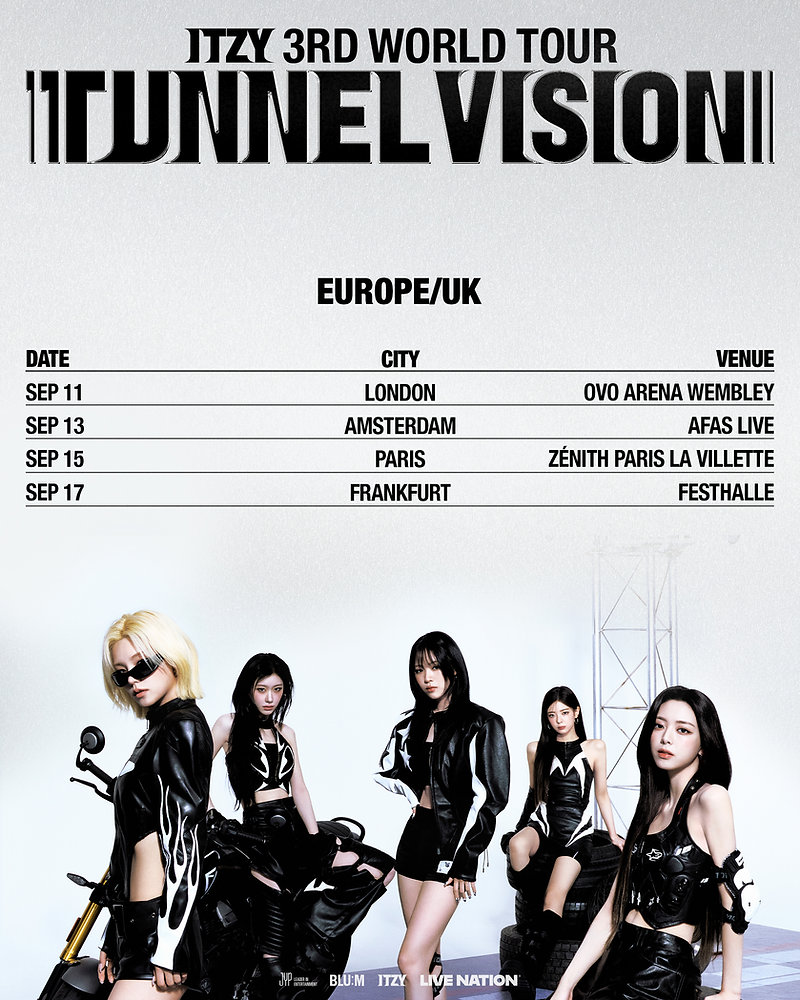 ITZY TUNNEL VISION ツアーVIP特典 ITZY - Tunnel Vision in Europe