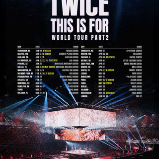 This is For - Twice world tour 2026