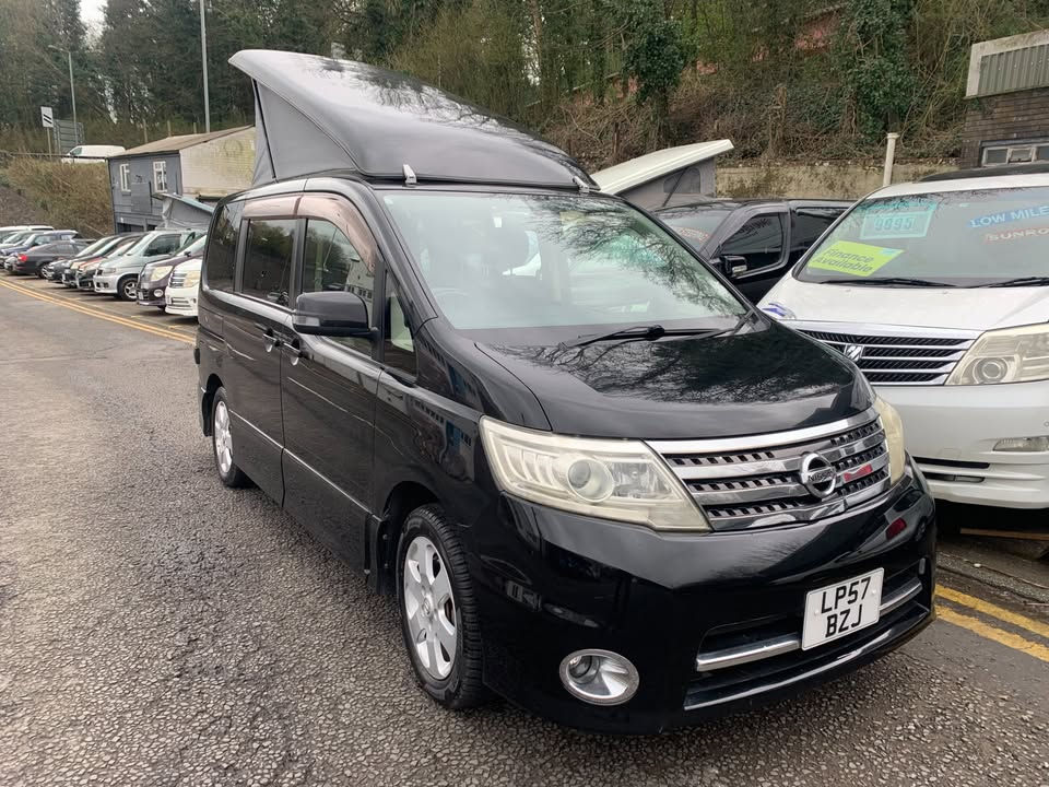 NISSAN SERENA HIGHWAY STAR 2L PETROL POP TOP FULL REAR CONVERSION DAY CAMPER