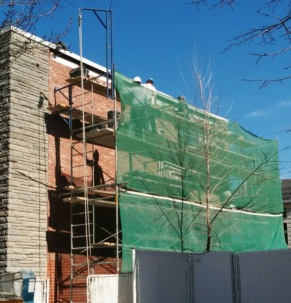 Bombement de mur | ventre de boeuf