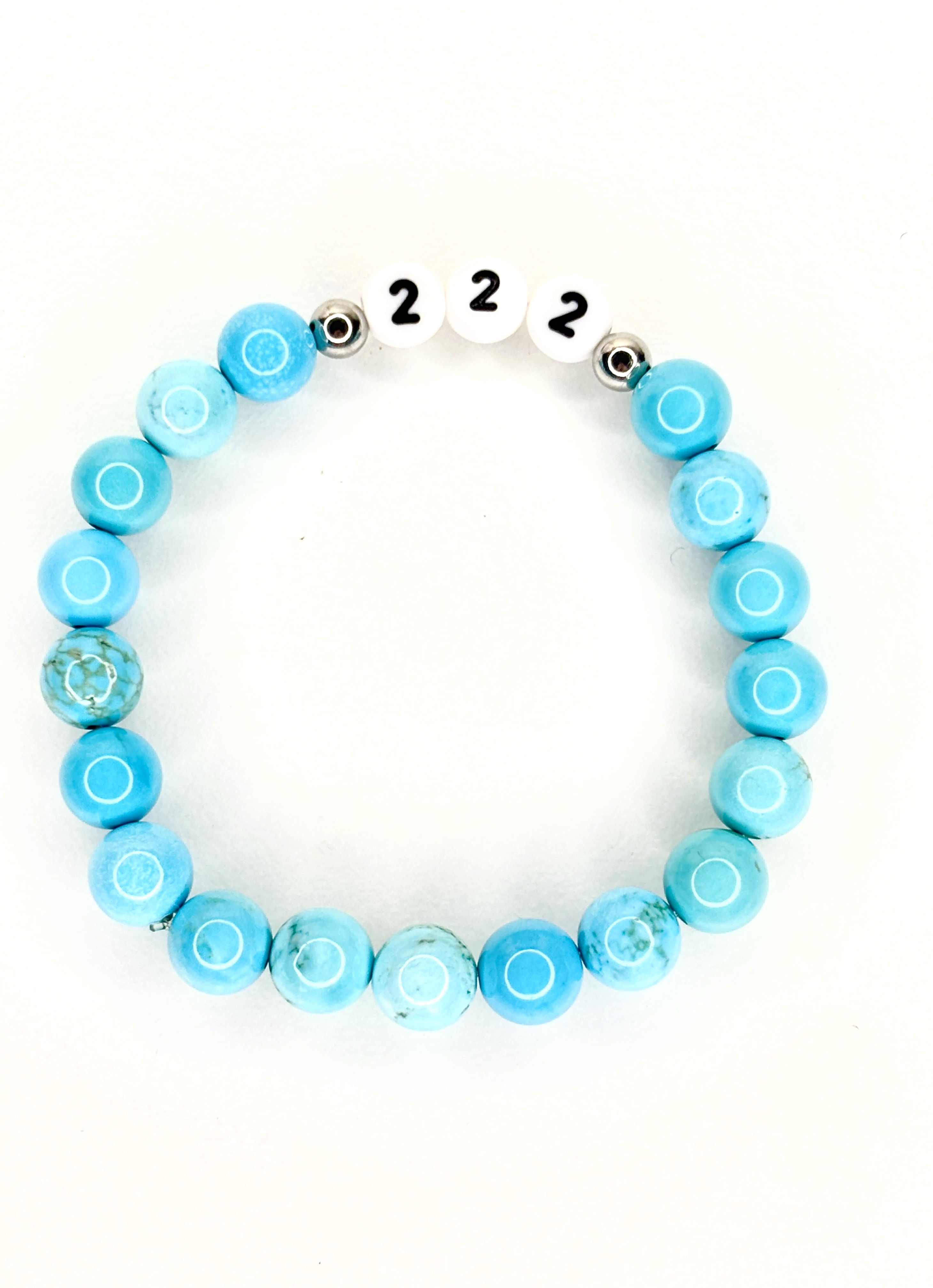 Angel Crystal Guidance Bracelet - Product Image (Turquoise)